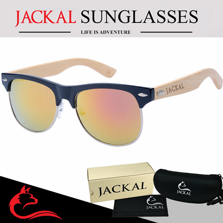 Wooden Sunglasses by Jackal Morgan MR007